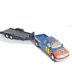 2008 nascar winners circle jeff gordon 24 pickup truck and Carrier 1/64